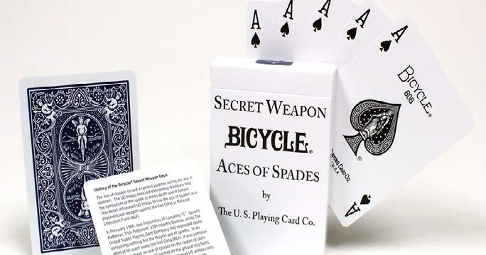 Secret Weapon Ace Of Spades Deck Wacky Zacks Magic Shop Online Store - roblox ace of spades secret weapon locations